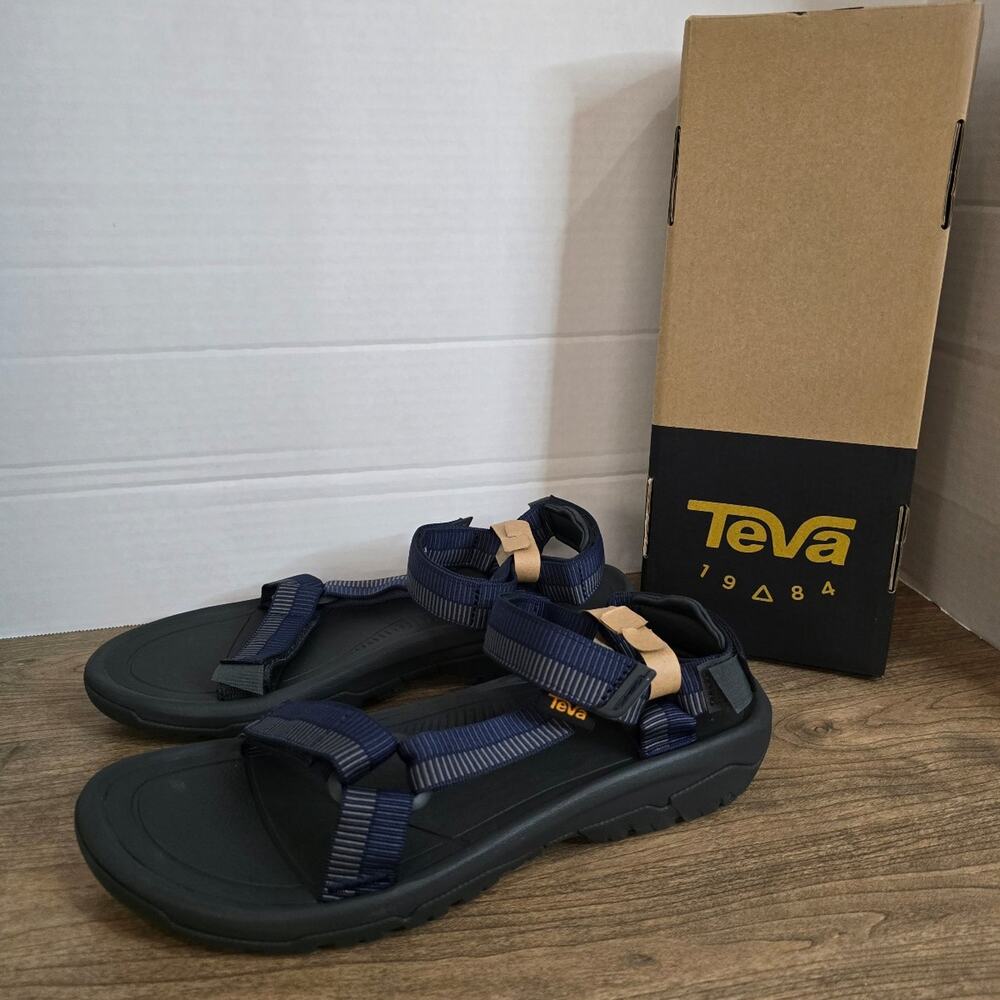 Teva M Hurricane XLT2 Navy Grey Men Strap Water Sandal 1019234-AVL size 11 New